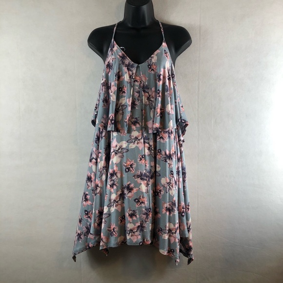 Williams Rast XS floral dress ruffle fit and flare - Picture 4 of 8